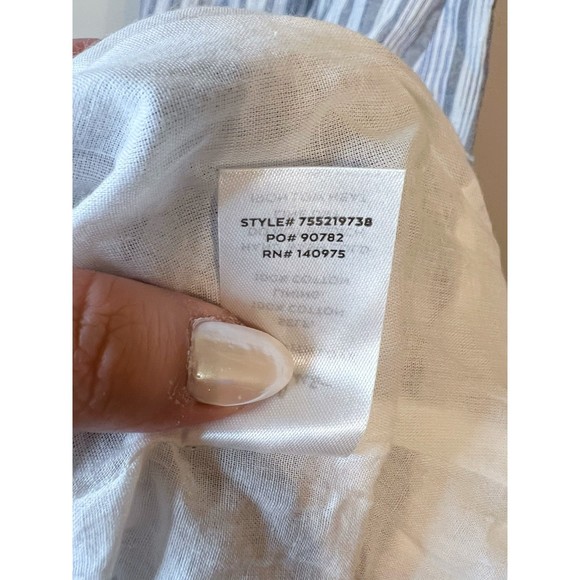 Lulus Vacay Babe Grey Striped Halter Maxi Dress Size S - Picture 12 of 12